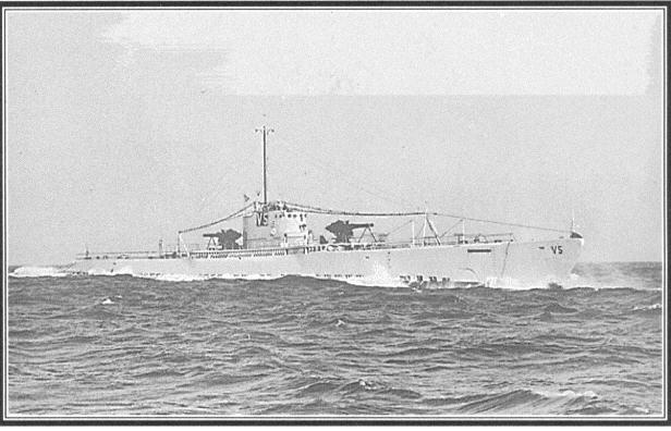 USS Narwhal, SS 167, under CMDR Jack C. Titus