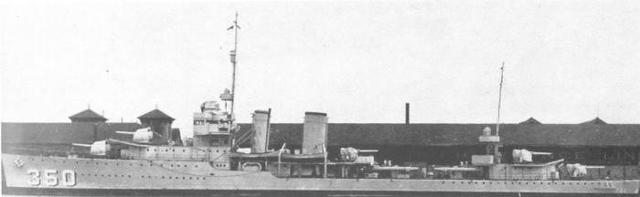 FARRAGUT CLASS DD