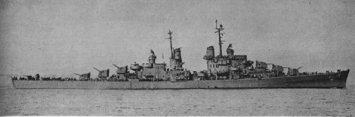 USS Oakland, scanned from Terzibaschitsch, Kreuzer der US Navy