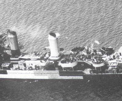 One of many midships layouts of the class